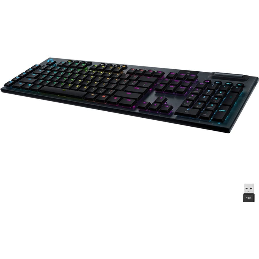 Logitech G915 LIGHTSPEED Wireless RGB Mechanical Keyboard | Premium, TKL