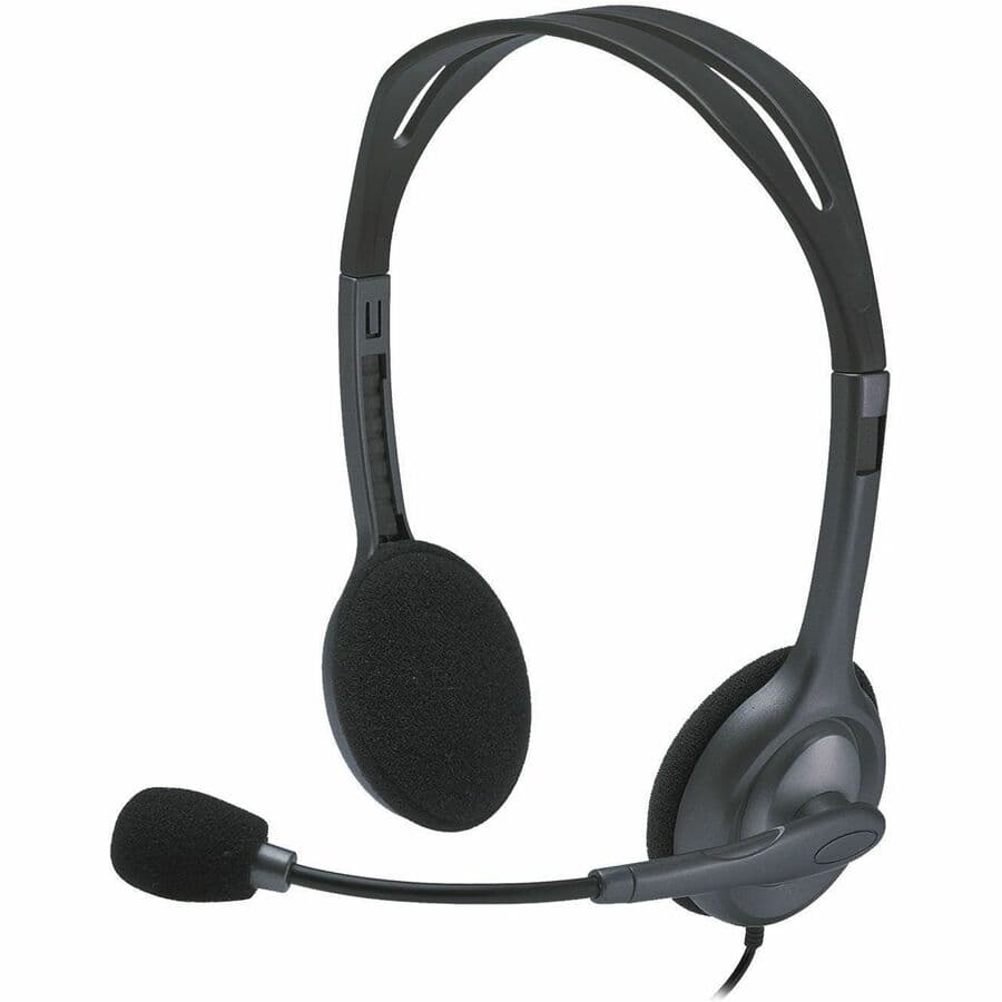 Logitech H111 EDU Stereo Headset | Wired, 3.5 mm, Boom Mic