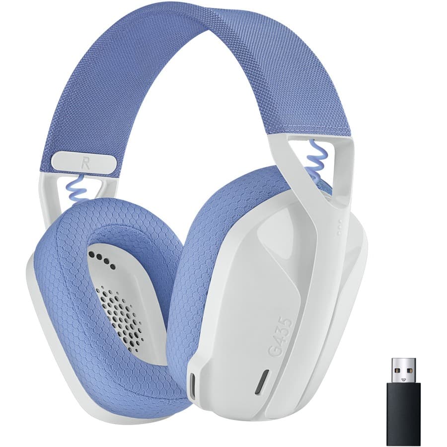 Logitech LA G435 White Wireless Headset | Bluetooth, Gaming
