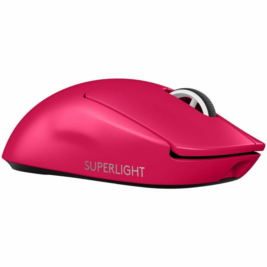 La Logitech G Pro X Superlight 2 Lightspeed Gaming Mouse Magenta