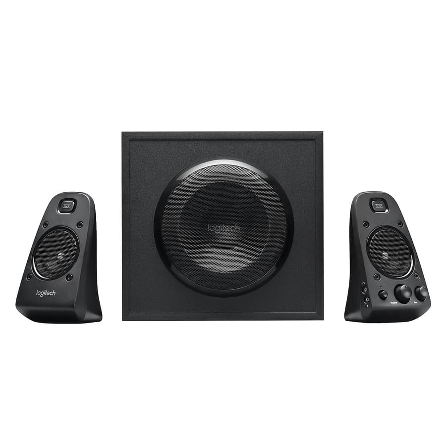 Logitech Z623 2.1 THX desktop speaker system with subwoofer for 200 W RMS audio