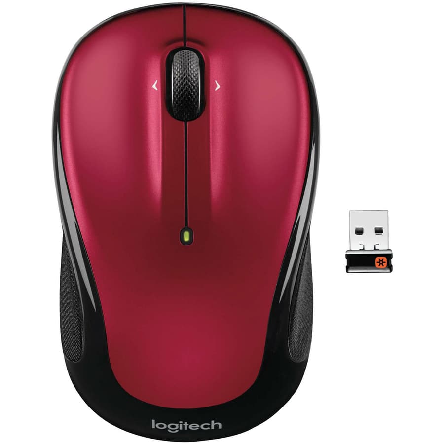 LOGITECH SOURCING LOGITECH WIRELESS MOUSE M325 WITH DESIGNED-FOR-WEB SCROLLING RED view 4