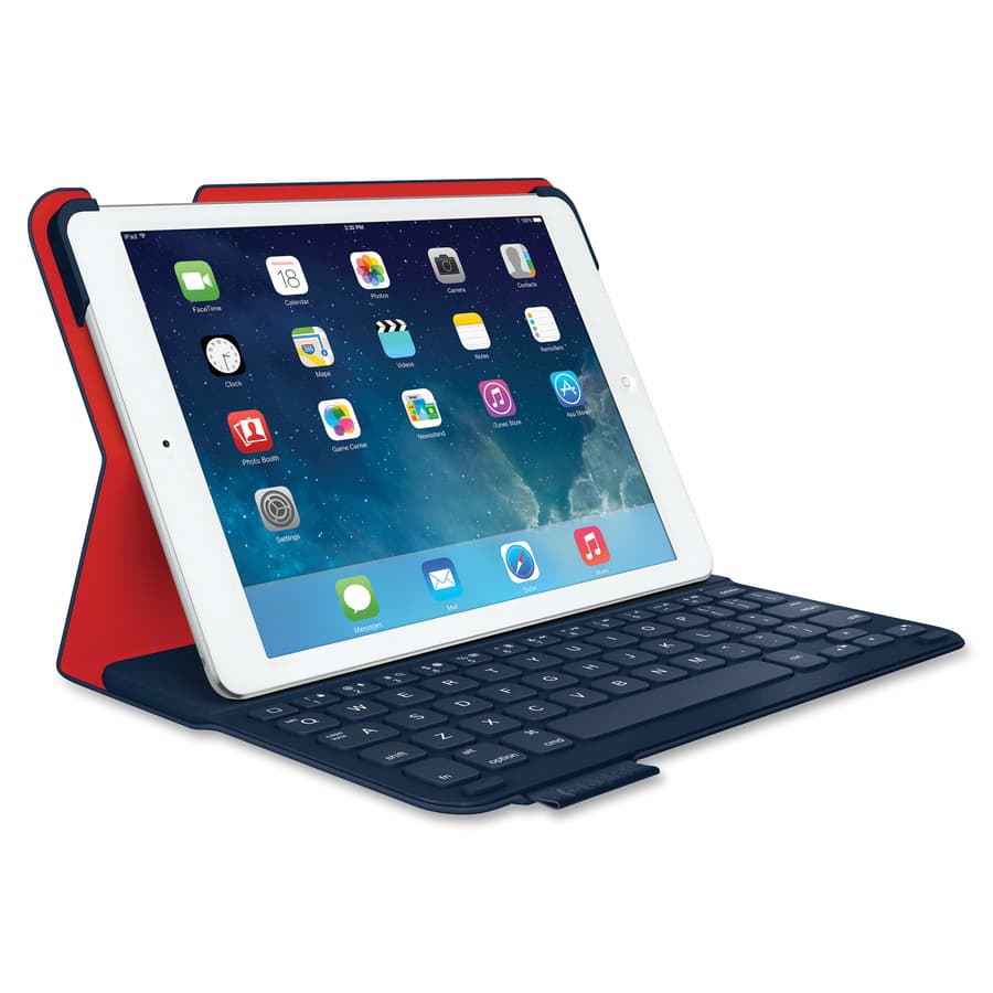 Navy Logitech UltraThin Keyboard Folio for iPad Air
