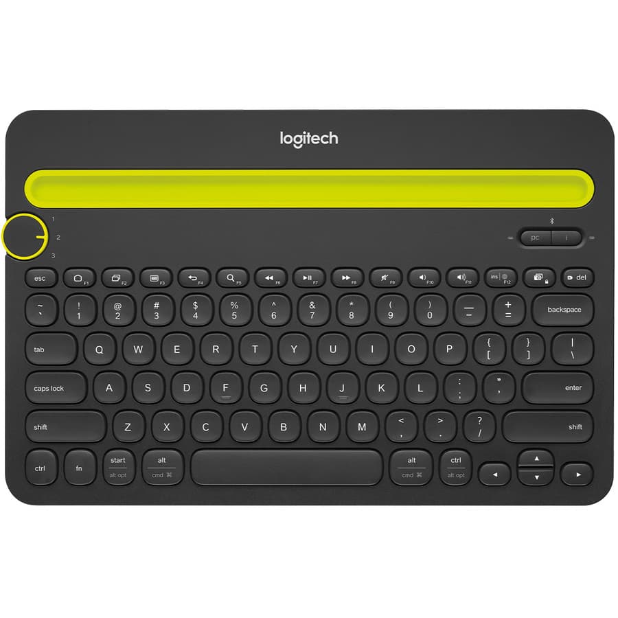 LOGITECH SOURCING LOGITECH K480 WIRELESS MULTI-DEVICE KEYBOARD BLACK view 11