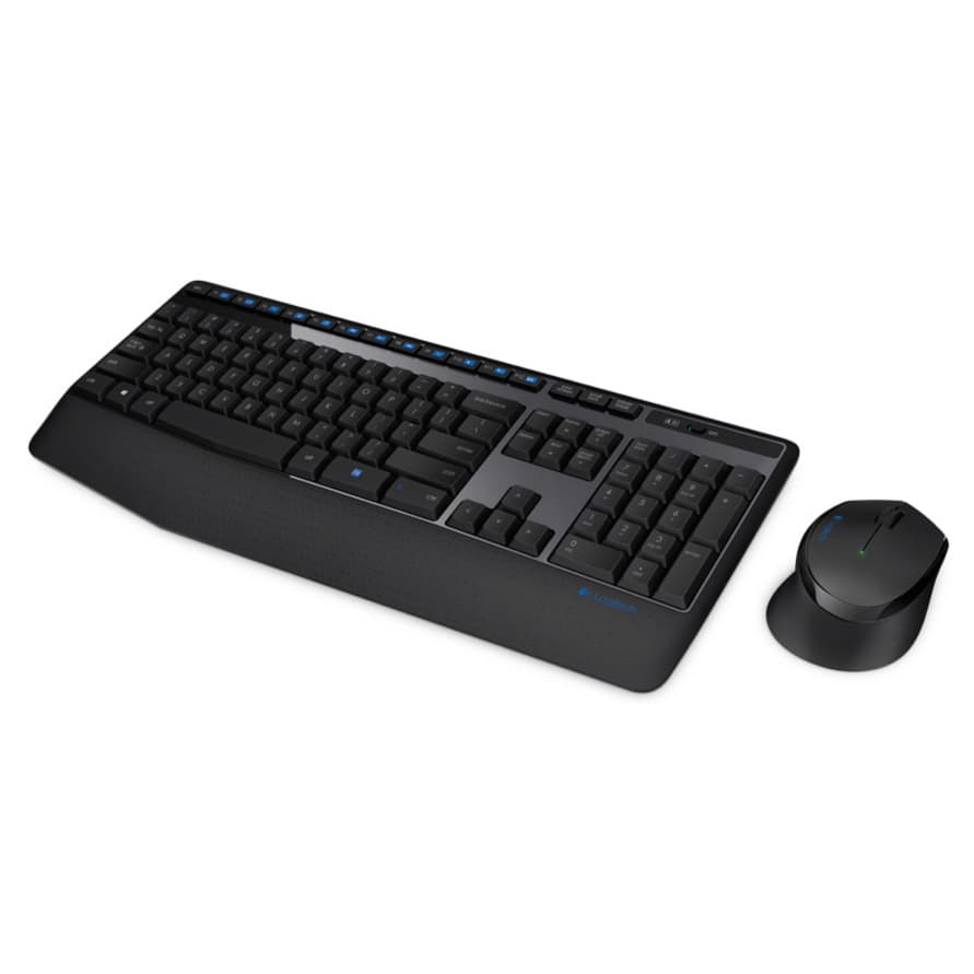 Logitech MK345 wireless keyboard and mouse combo with full-size keyboard and mouse