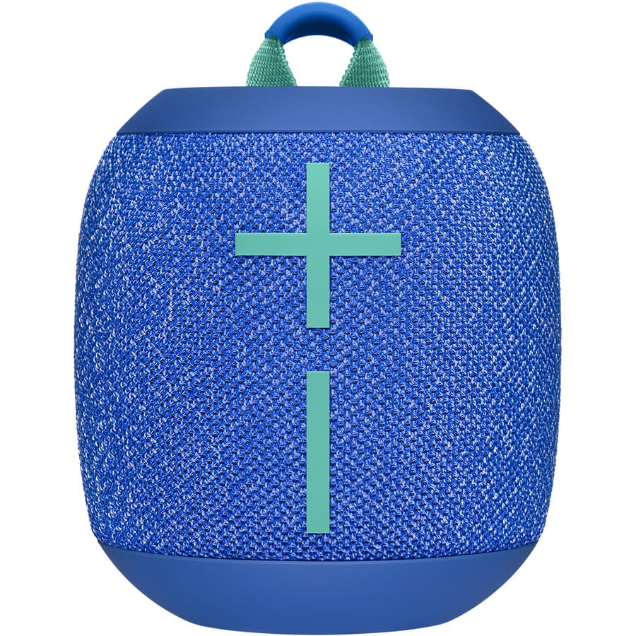 Logitech Ultimate Ears WONDERBOOM 2 portable Bluetooth speaker in Bermuda Blue