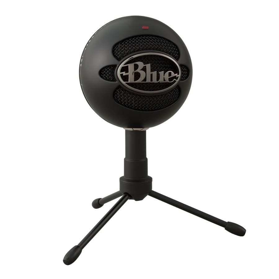Logitech Snowball Ice Black compact USB desktop microphone