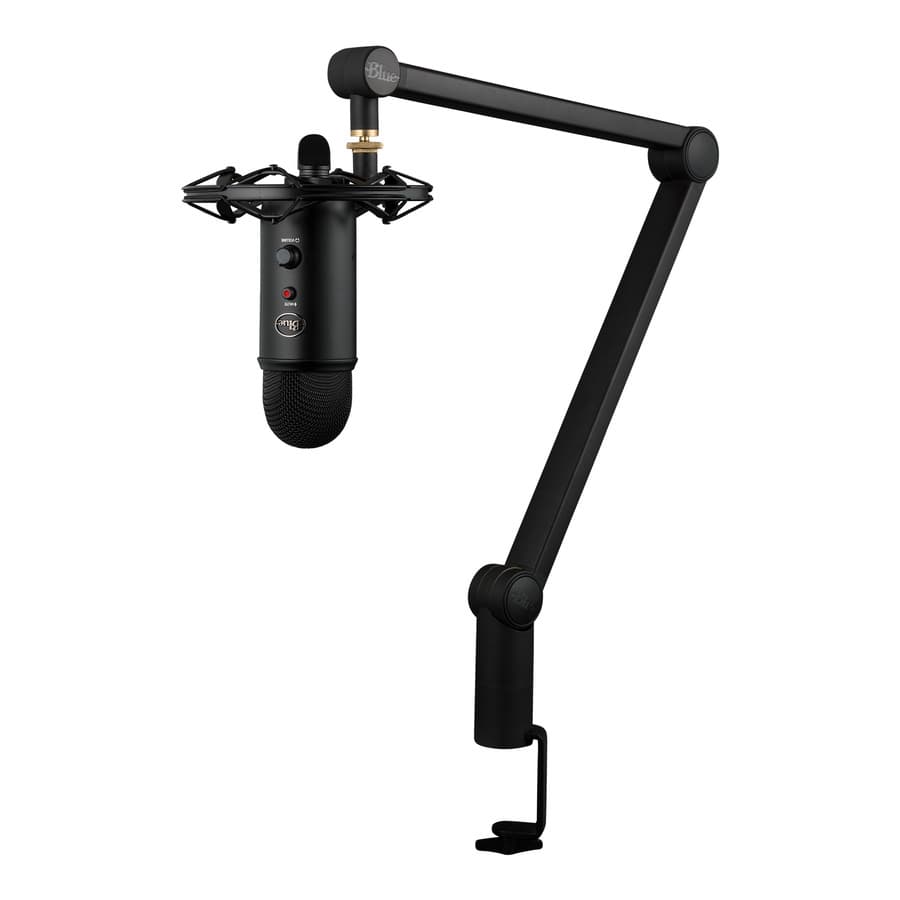Logitech LA YETICASTER 988-000107 desktop USB microphone for podcasting and streaming
