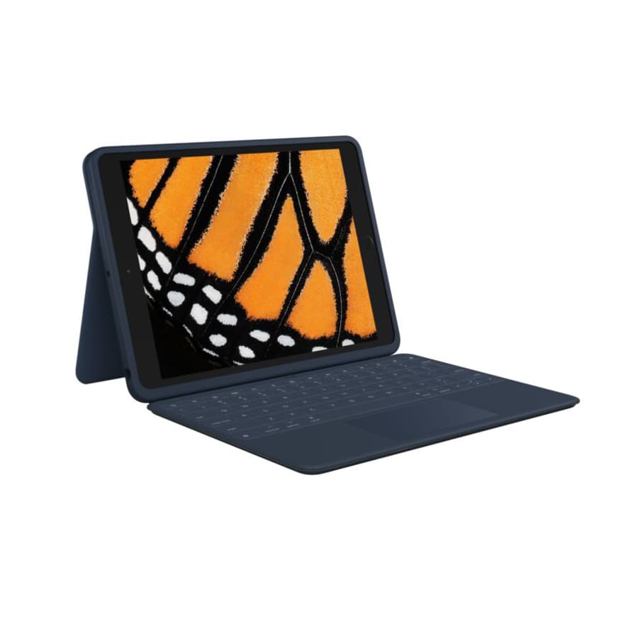 Logitech Rugged Combo 3 Touch keyboard case with trackpad for iPad 7th 8th 9th generation in black