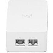 Logitech 952-000074 PoE injector with plug set for single-device power delivery