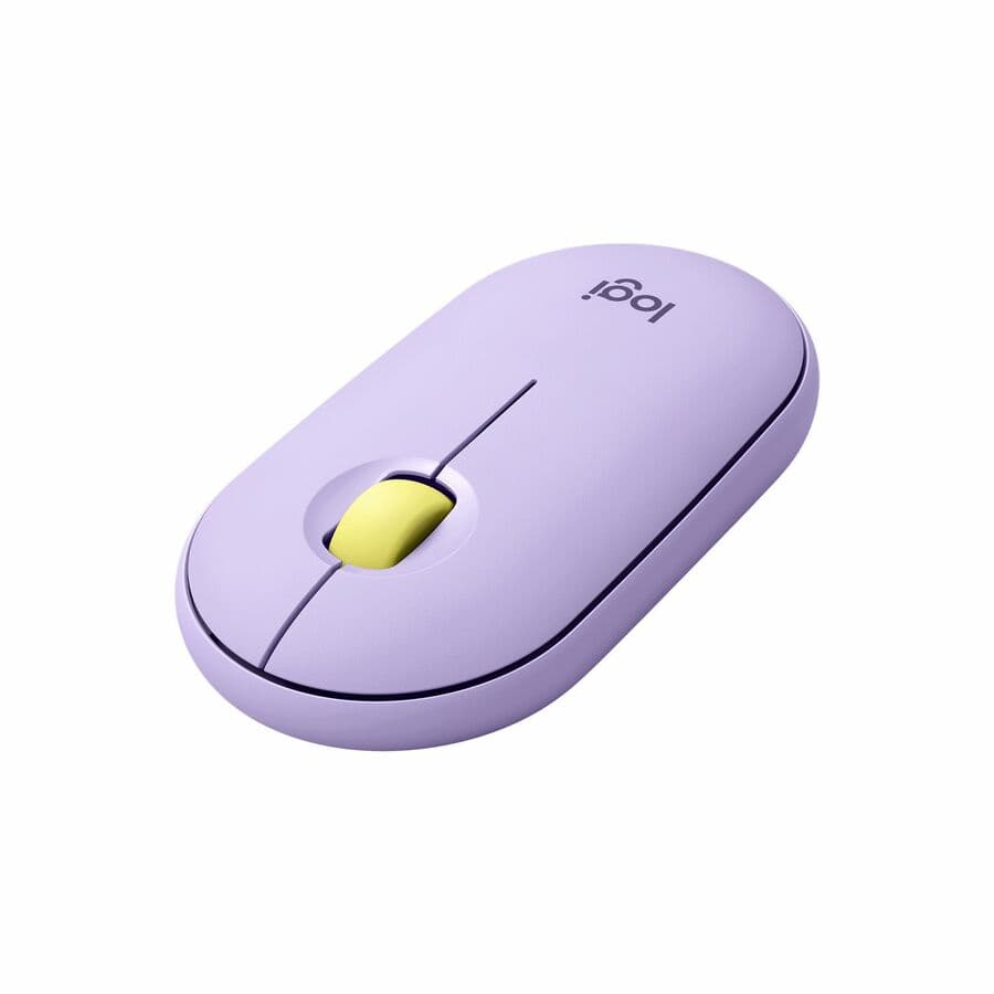 LA M350 PEBBLE WLS MOUSE LAVENDER view 6