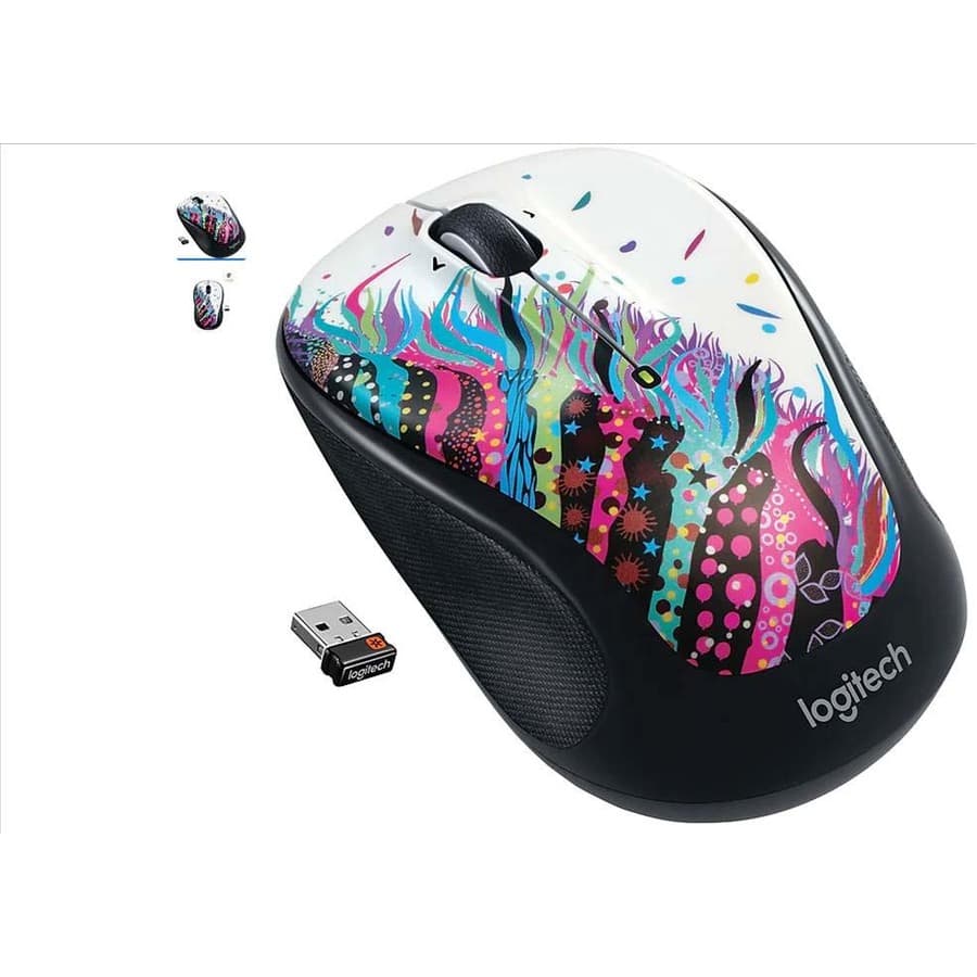 M325S WIRELESS MOUSE - CELEBRATION BLACK view 2
