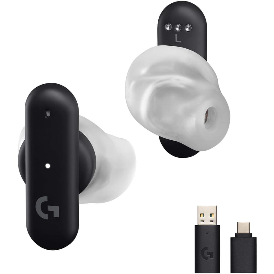Logitech G Fits true wireless earbuds with custom molded fit