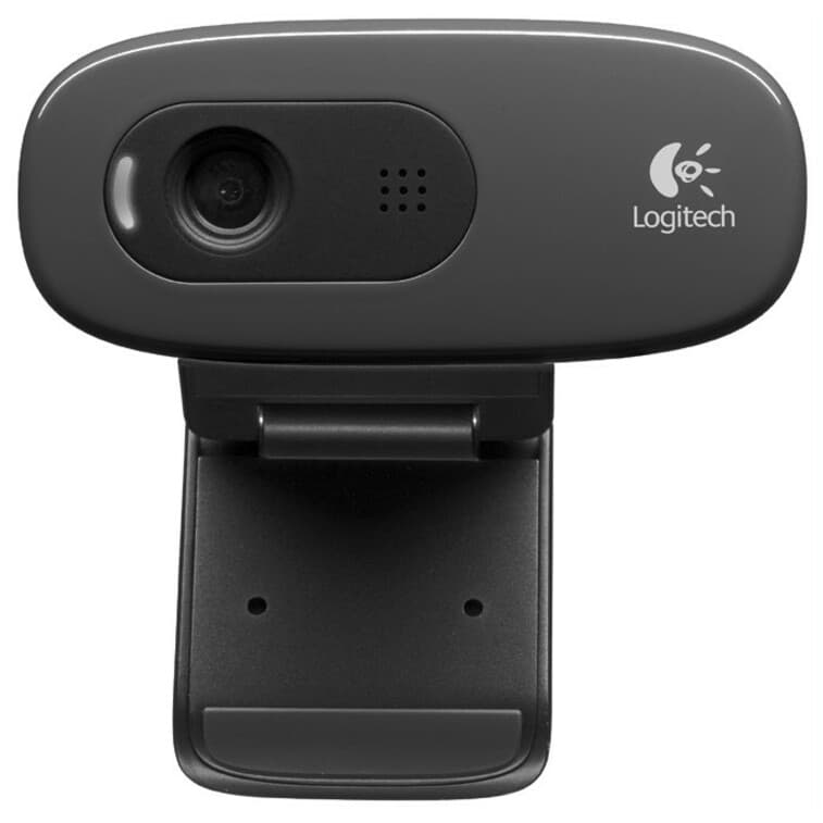 Logitech C270 HD webcam for education with USB connectivity and widescreen 720p video