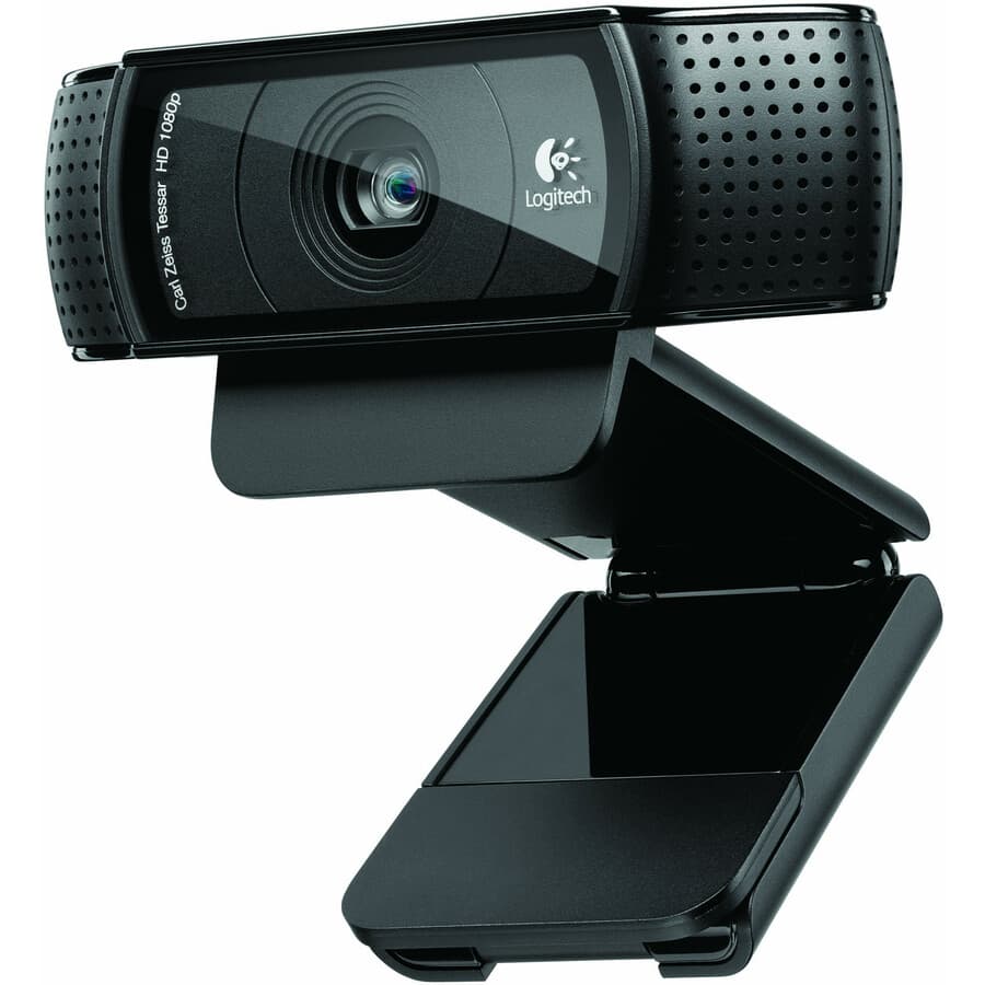 Logitech HD Pro Webcam C920 USB webcam with 1080p video for business conferencing