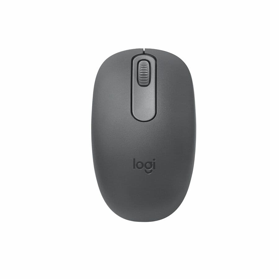 Logitech M196 wireless mouse in graphite with USB nano receiver