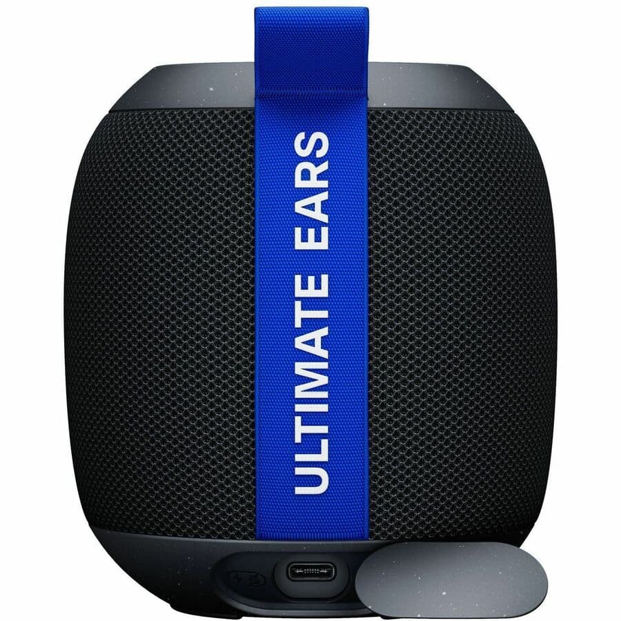 Ultimate Ears Wonderboom Play black mini portable speaker