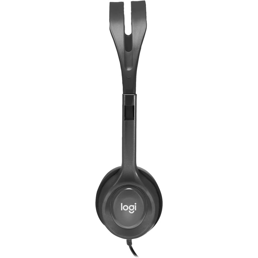 Logitech H111 EDU wired stereo headset with boom microphone for classroom use