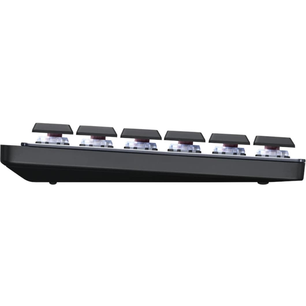 Logitech MX Mechanical wireless illuminated keyboard in graphite with perforated frame