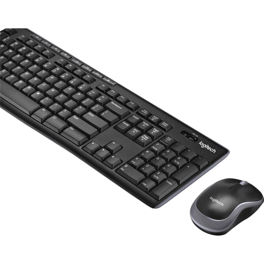 Logitech MK270 wireless keyboard and mouse combo with USB receiver