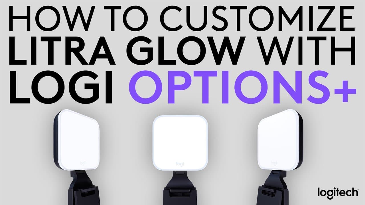 How to personalize Litra Glow using Logi Options+ to bring your story to light