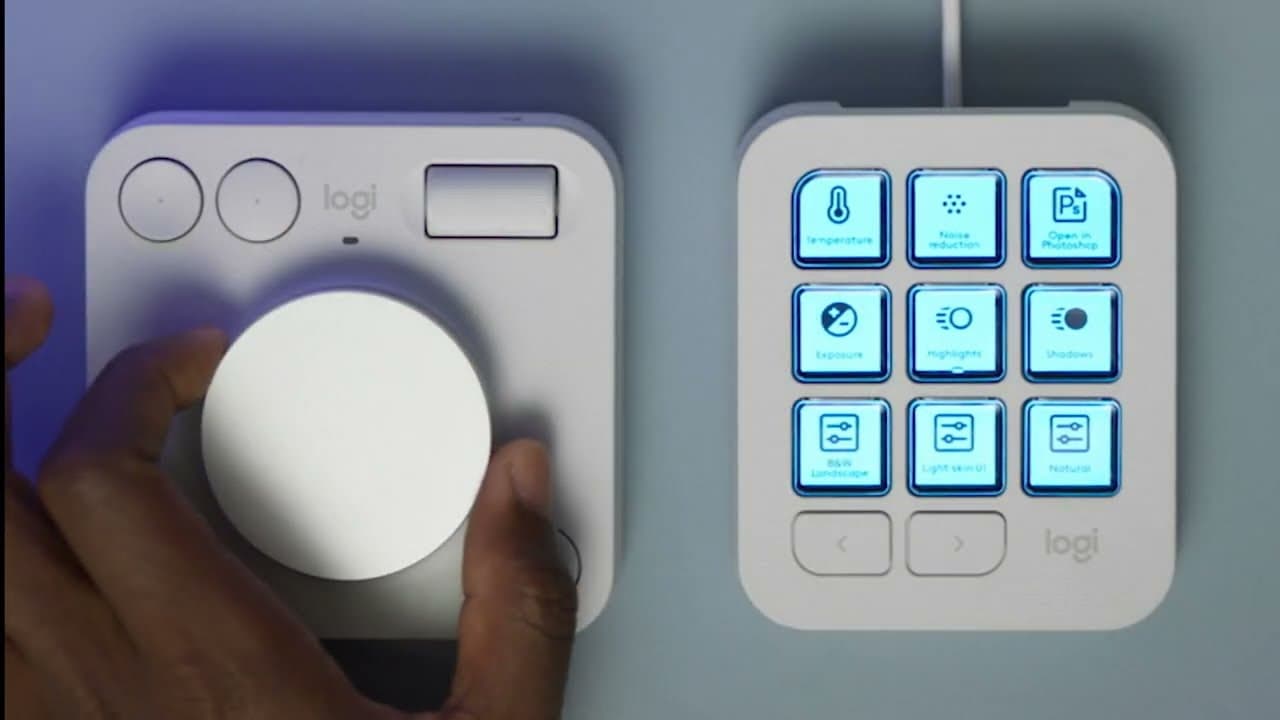 How to adjust the brightness of the MX Creative Keypad with Logi Options+ App | Logitech MX