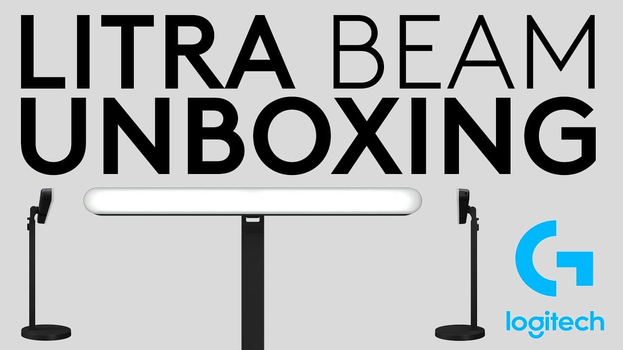 Logitech LITRA BEAM UNBOXING