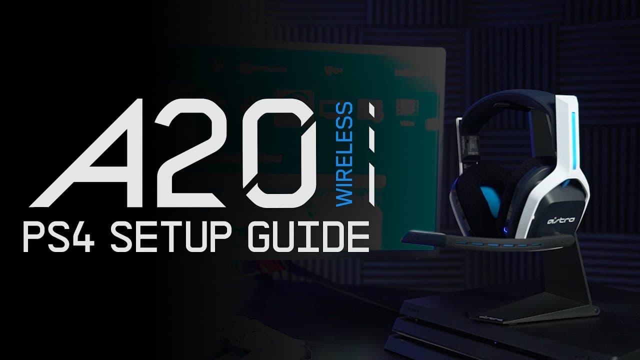 ASTRO A20 Wireless Gen 2 PlayStation 4 Setup
