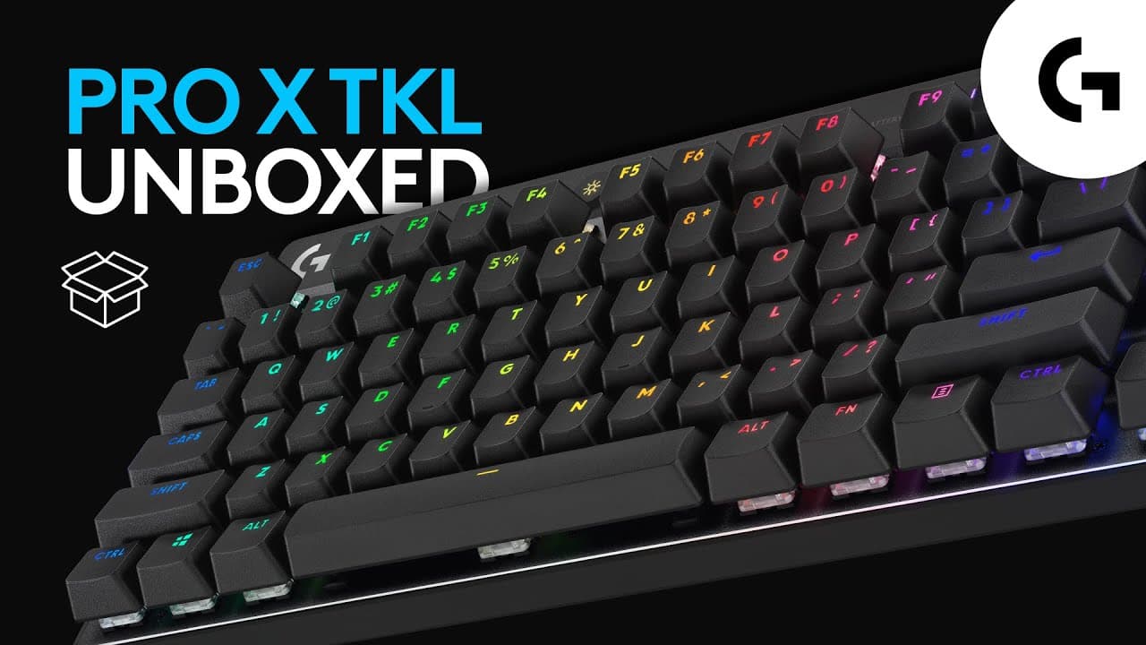 Logitech G PRO X TKL Keyboard | Unboxing
