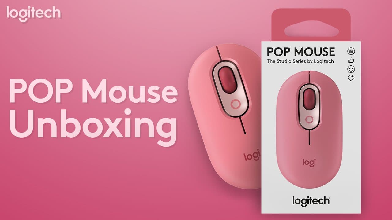 Logitech Pop Mouse Unboxing