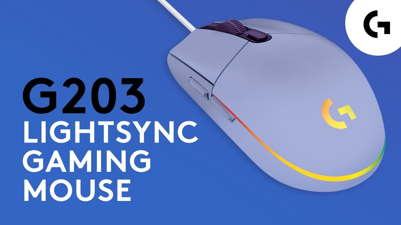 G203 LIGHTSYNC GAMING MOUSE