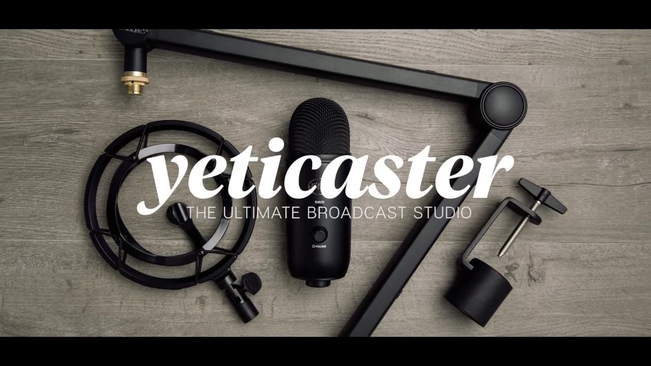 Yeticaster | Pro Broadcast Bundle with Yeti, Radius III, and Compass