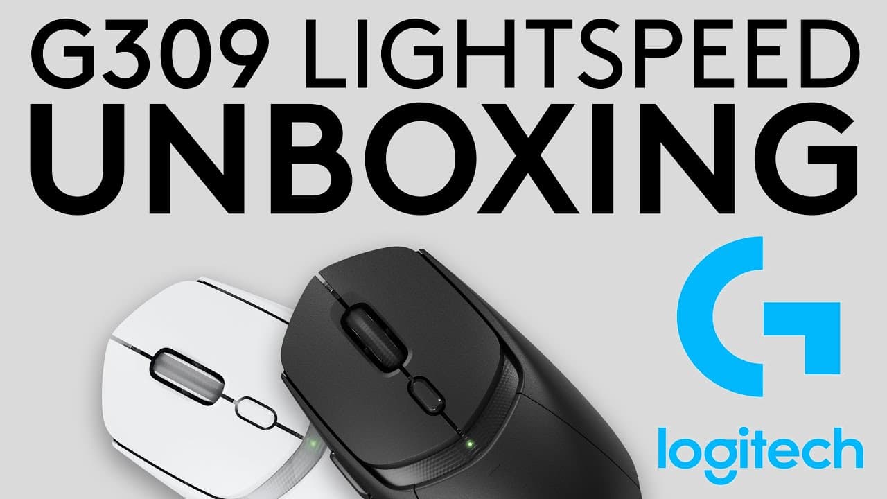 Logitech G309 LIGHTSPEED Wireless Mouse UNBOXING and Setup
