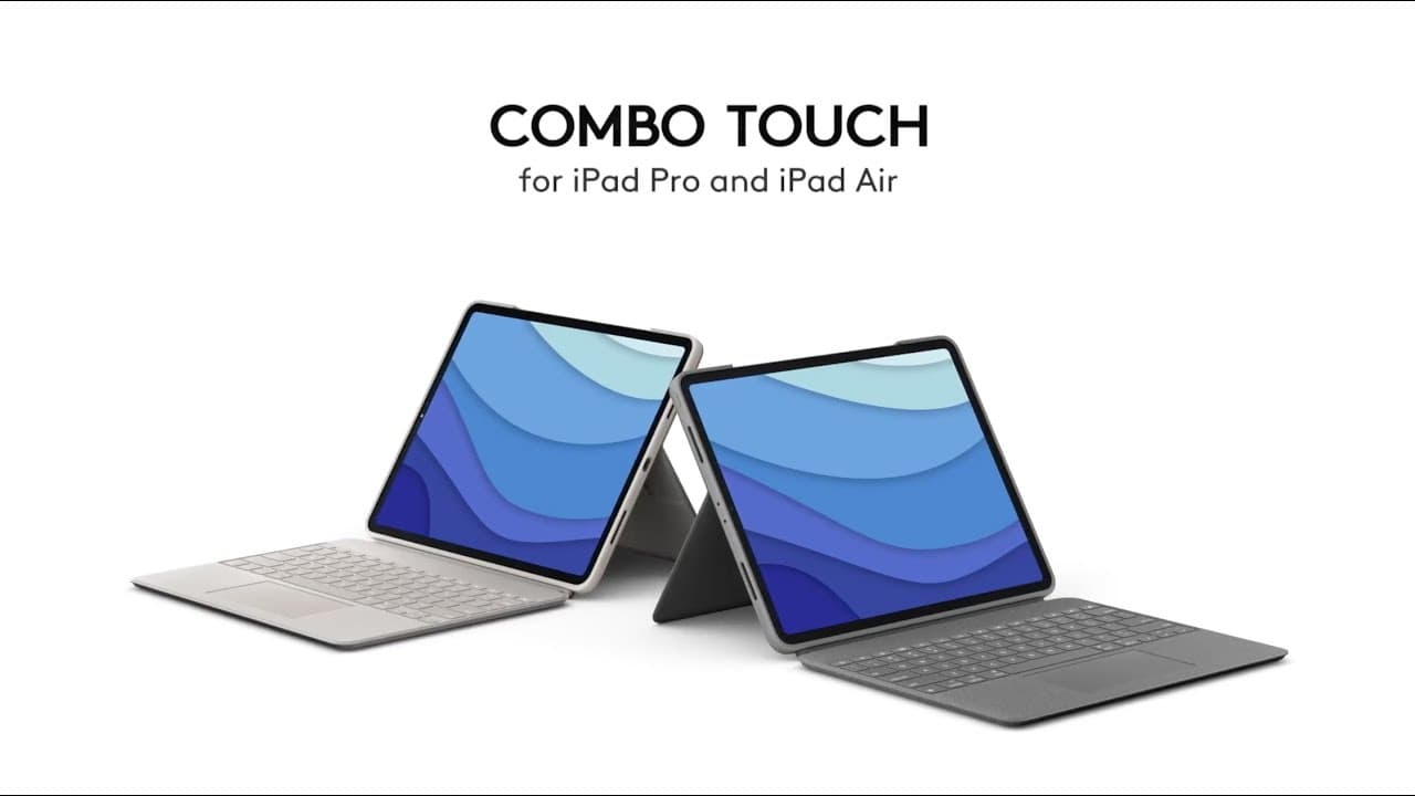 Logitech Combo Touch Backlit Keyboard Case for Apple 12.9" iPad Pro (5th Gen)