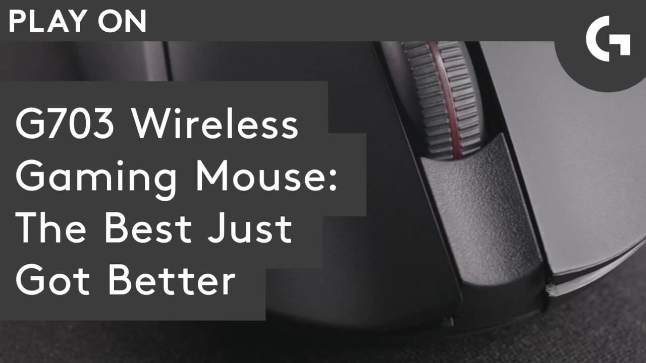 G703 LIGHTSPEED Wireless Gaming Mouse w/ HERO Sensor