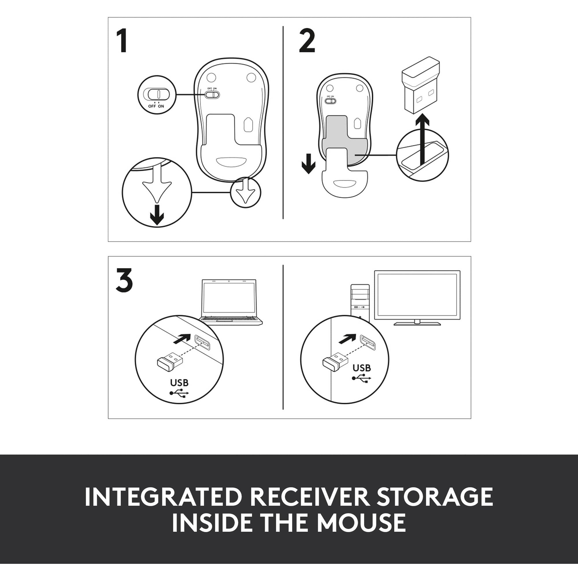 Wireless Mouse M185 view 9