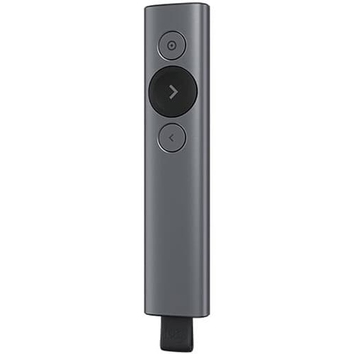 Logitech Spotlight Remote Slate wireless presentation remote with precise pointer control