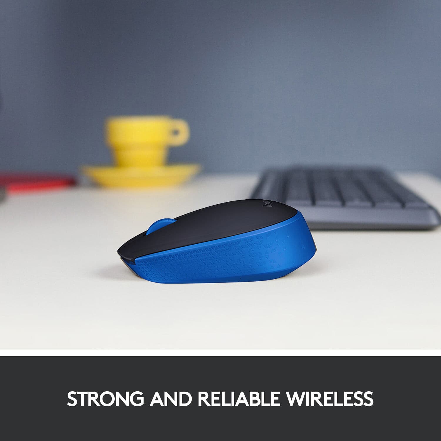 M170 Wireless Mouse Blue view 9