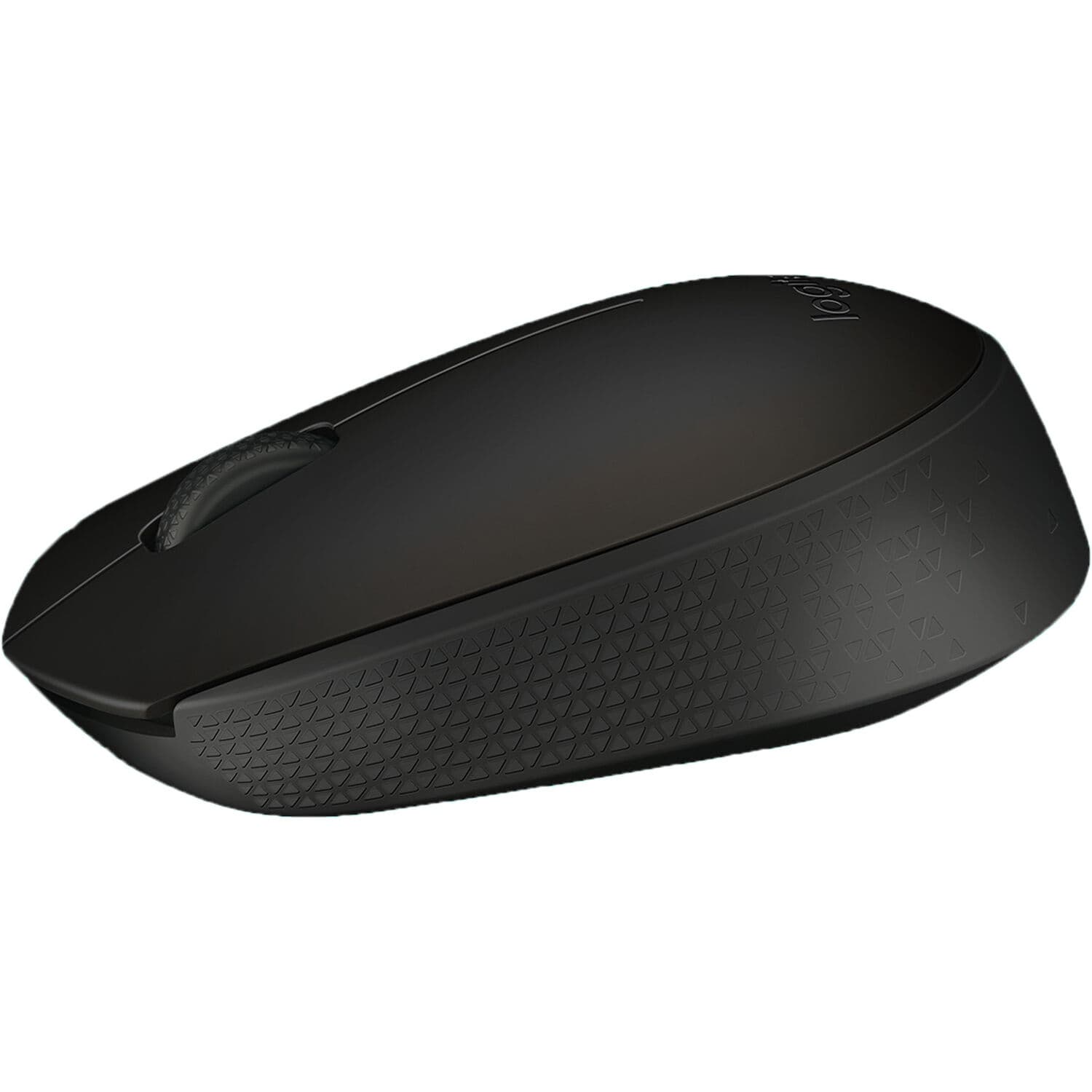 M170 Black Clamshell Mouse view 2