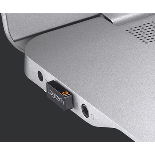 Logitech USB Unifying receiver for connecting compatible wireless keyboards and mice