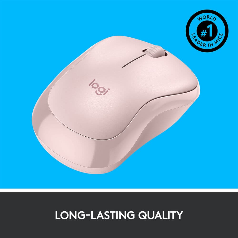M220 SILENT Wrls Mouse Rose view 3