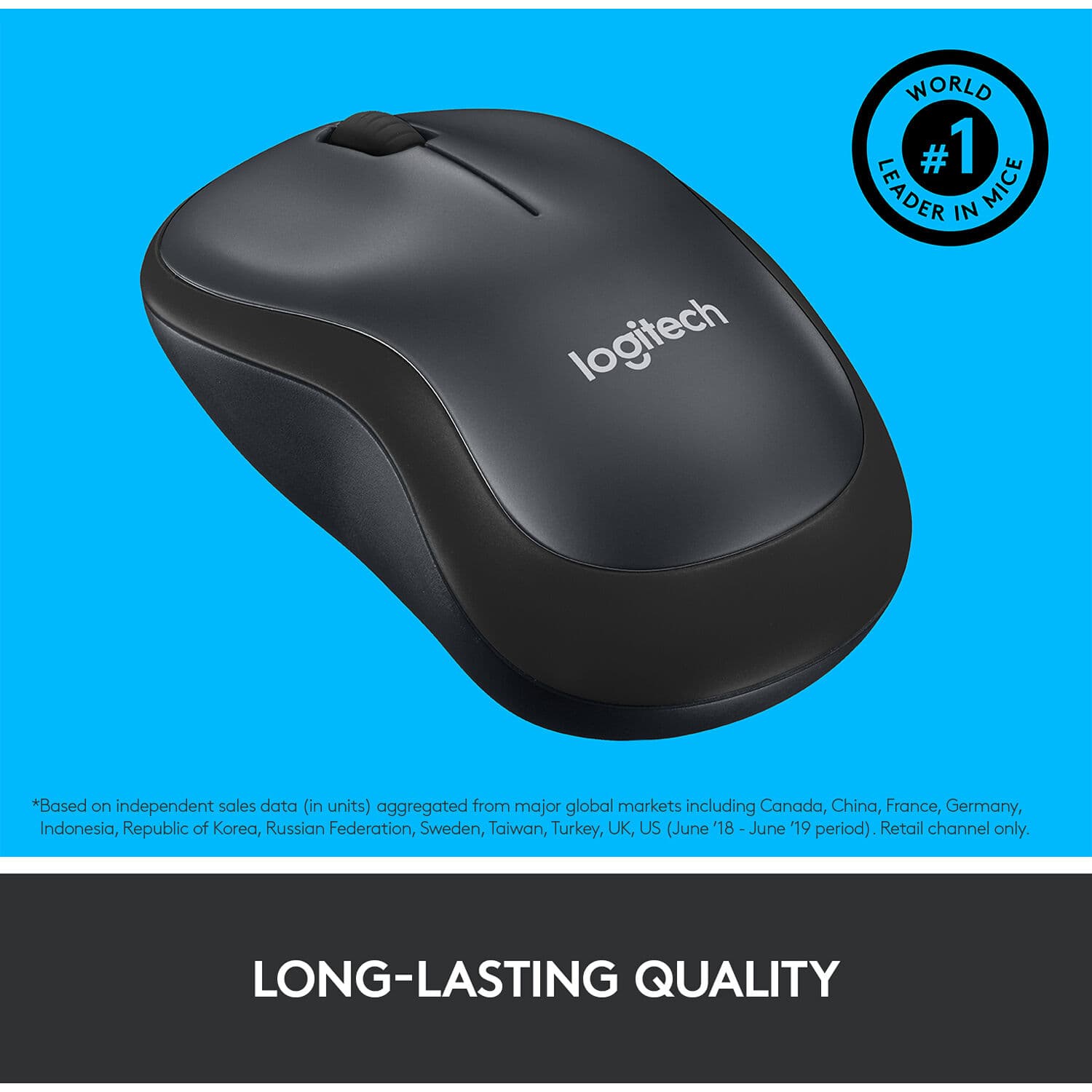 M220 SILENT Wrls Mouse Blk view 3
