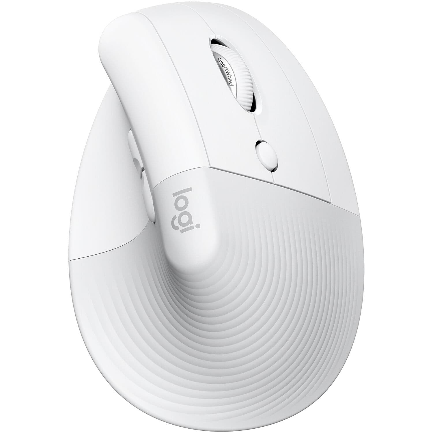 Logitech Lift Vertical Ergo Mouse white vertical ergonomic wireless mouse