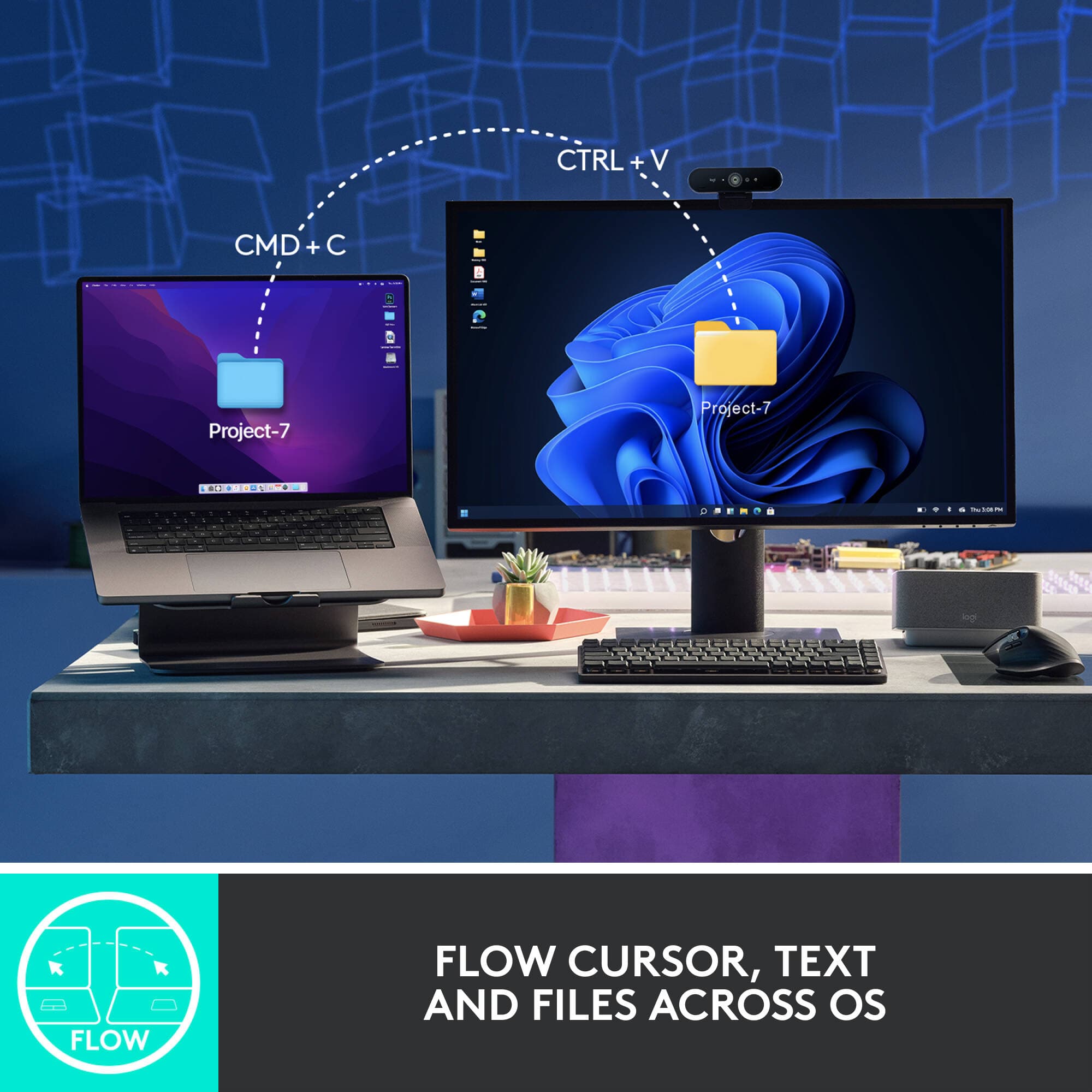 LOGITECH - COMPUTER ACCESSORIES MX MASTER 3S WIRELESS MOUSE PERFORMANCE - BLACK view 9