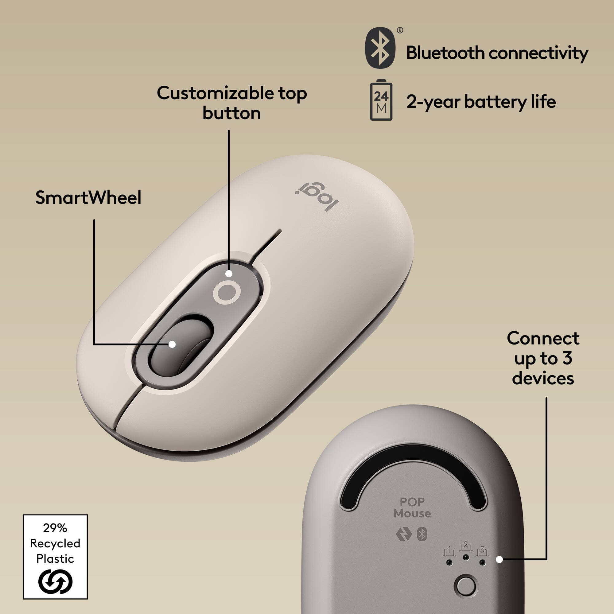 Wireless POP Mouse Mist view 6