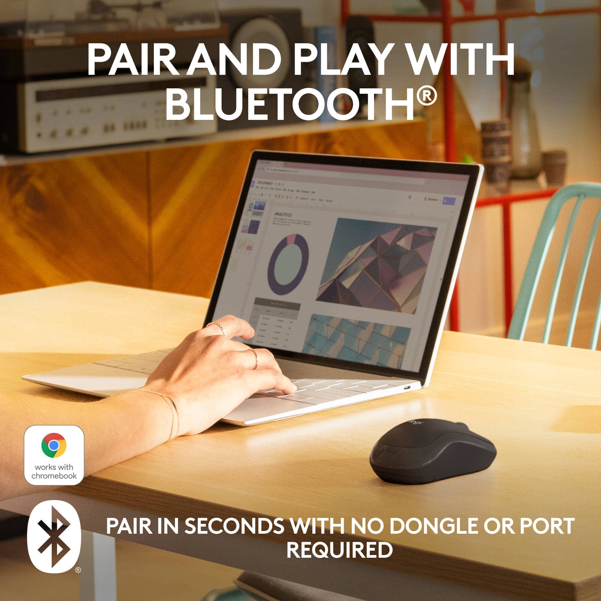 M240 Silent BT MSE - Graphte view 2