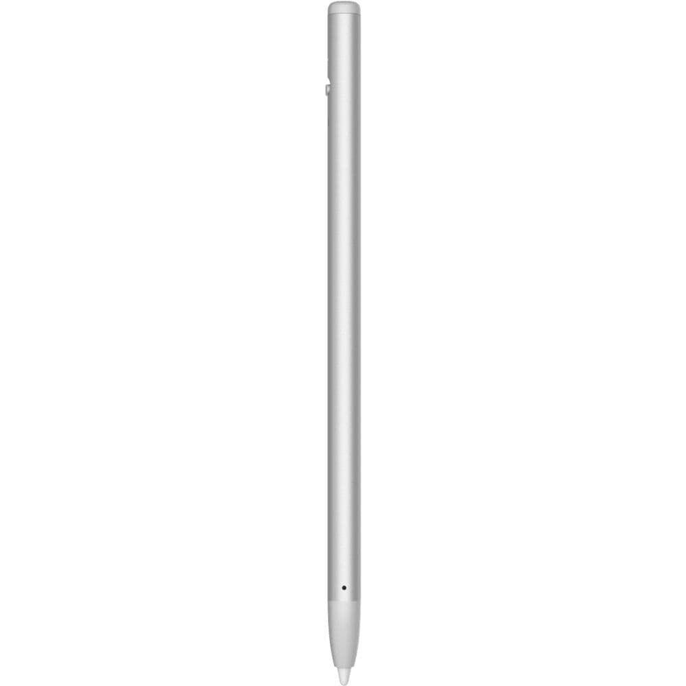 Logitech Crayon digital pencil for iPad with USB-C port in silver finish