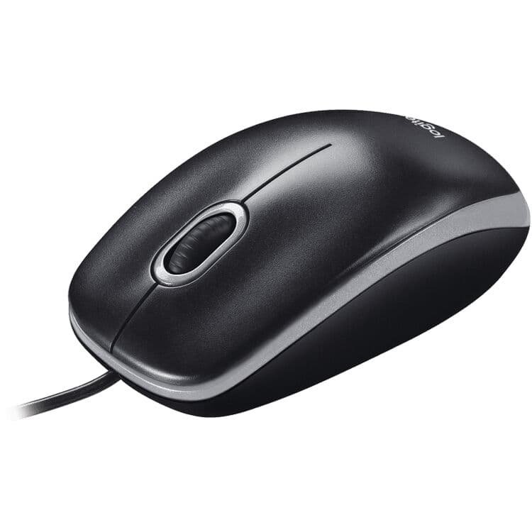 Logitech MK200 wired keyboard and mouse combo with USB connection and one-touch media controls