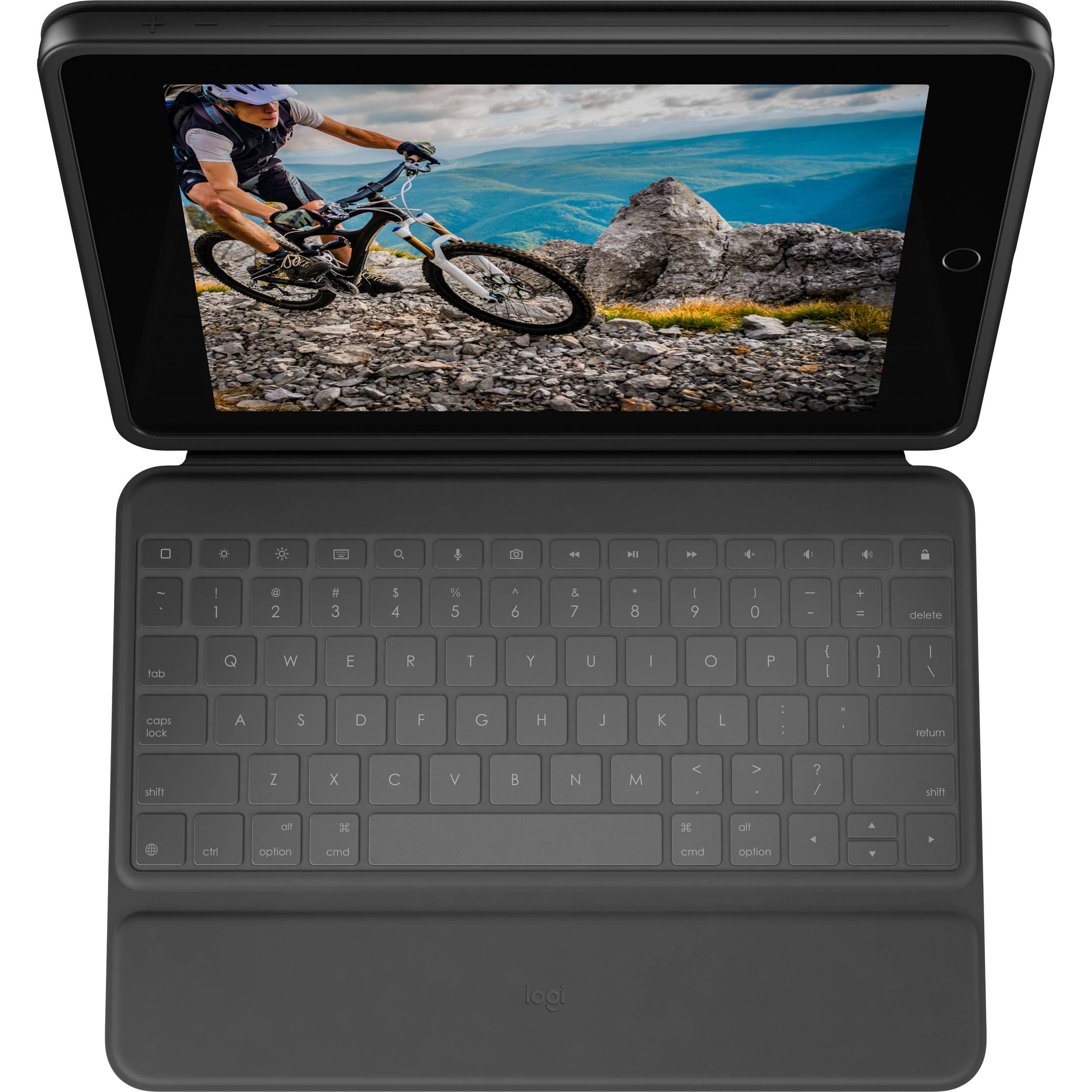 Logitech Rugged Folio for iPad 7th generation in Graphite