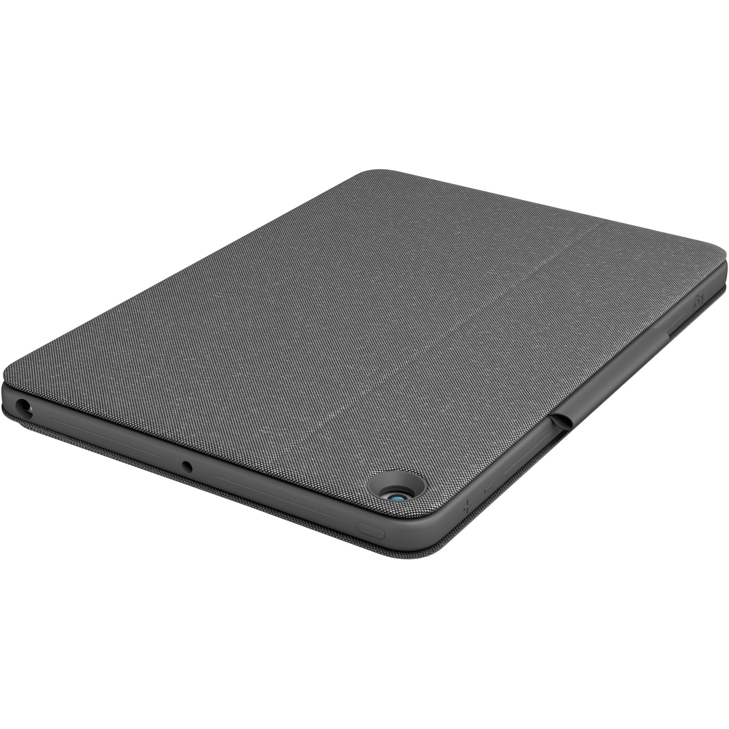 Logitech Combo Touch keyboard case for iPad 7th 8th 9th generation in graphite